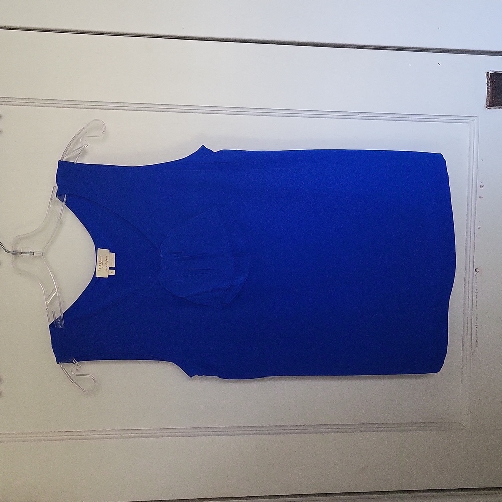 kate spade Blue Ruffle Blouse
